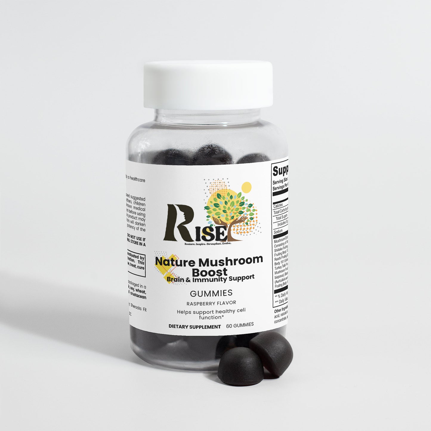 Nature Mushroom Boost: Brain & Immunity Support