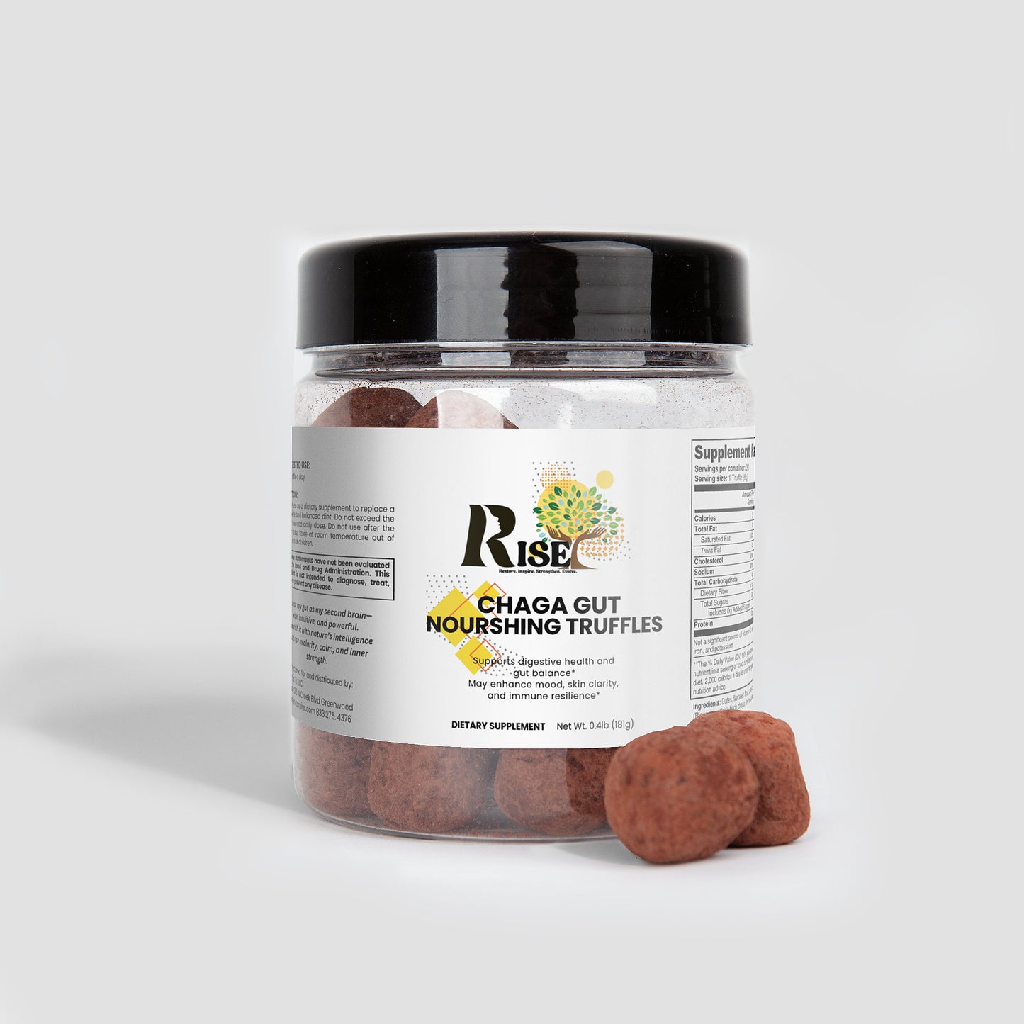 Chaga Gut Nourishing Truffles