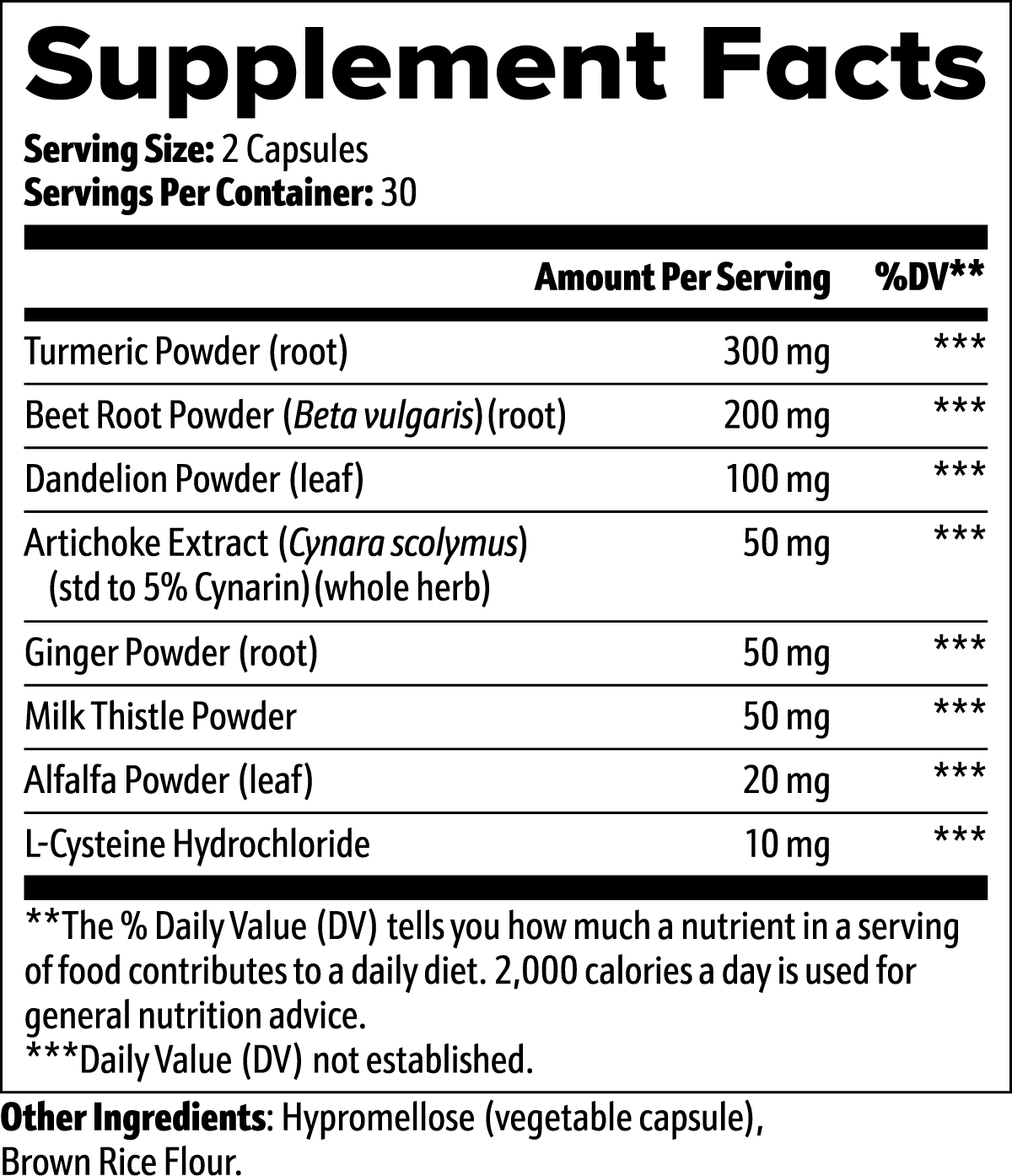 Liver Detox & Cleanse Support