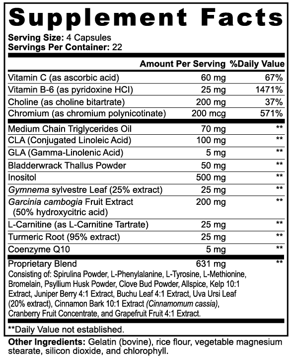 Thermo Fat Burner: Metabolic Formula