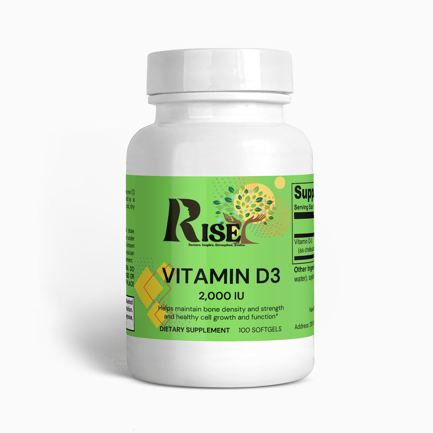 Vitamin D3 2,000 IU