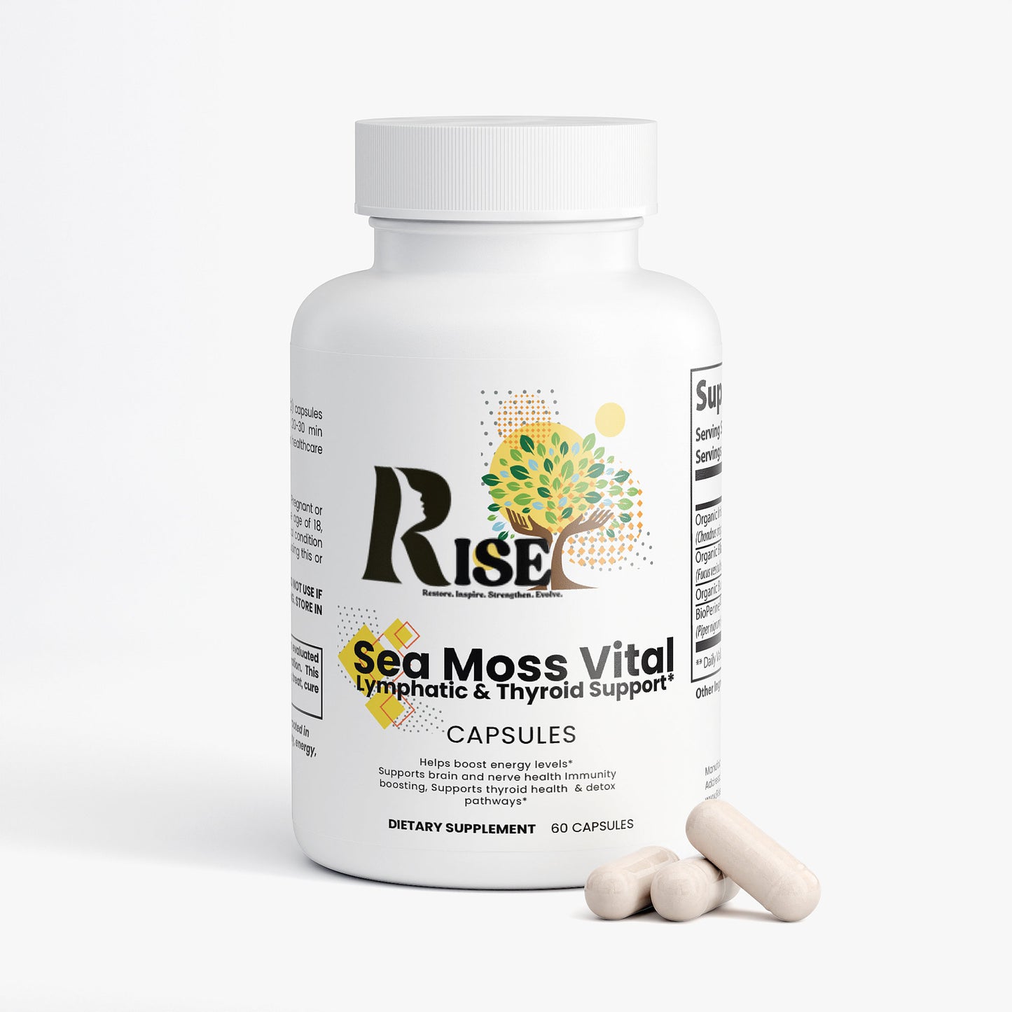Sea Moss Vital: Lymphatic & Thyroid Support