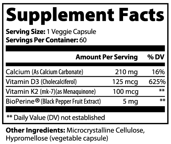 Strong Bones & Heart Formula:Senior Support